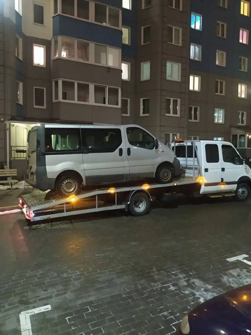 Транспортировка автомобиля